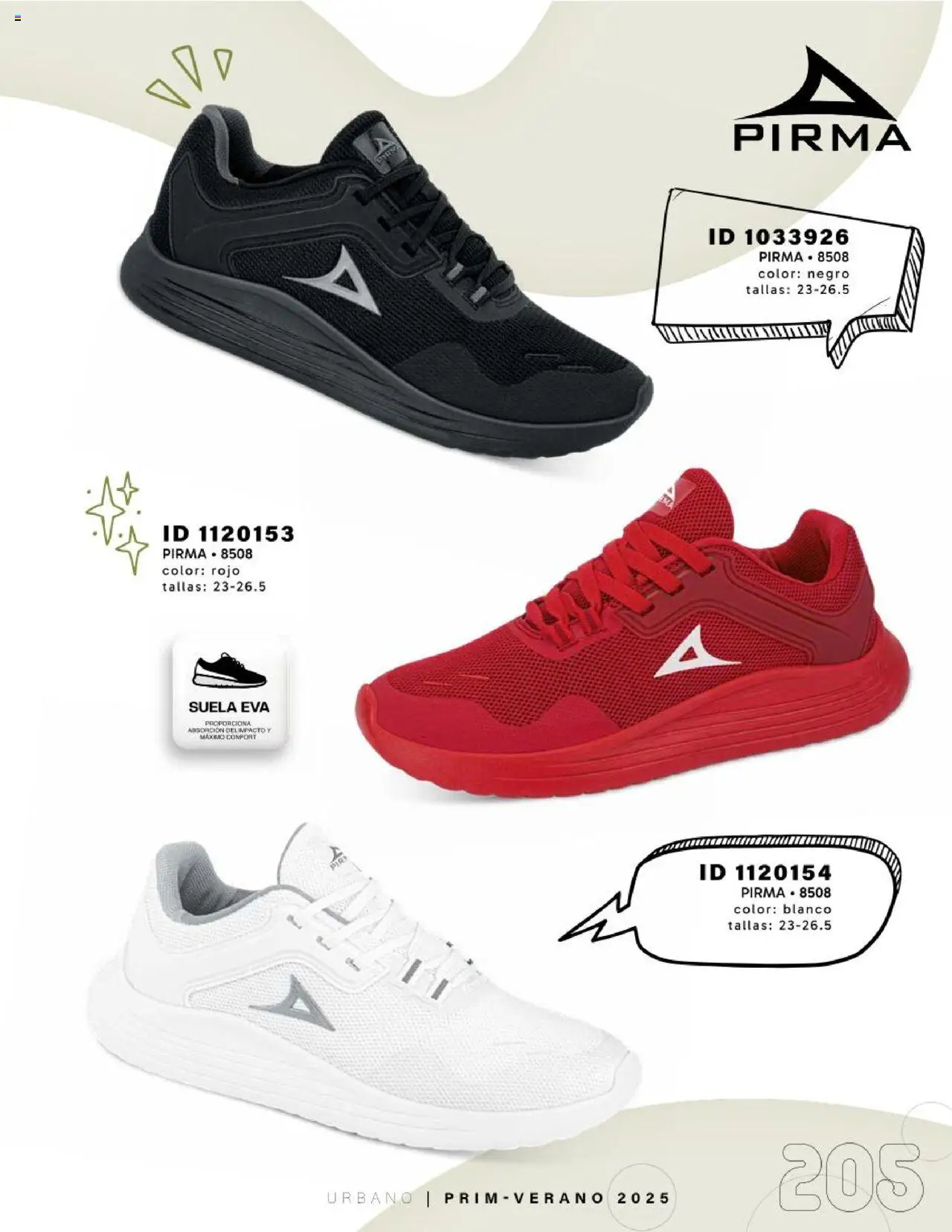 Nuevas ofertas de Price Shoes válidas en toda la República Mexicana desde el 24.01.2025. ¡Encuentra las mejores ofertas en Price Shoes catálogo Urbano! | Página: 205