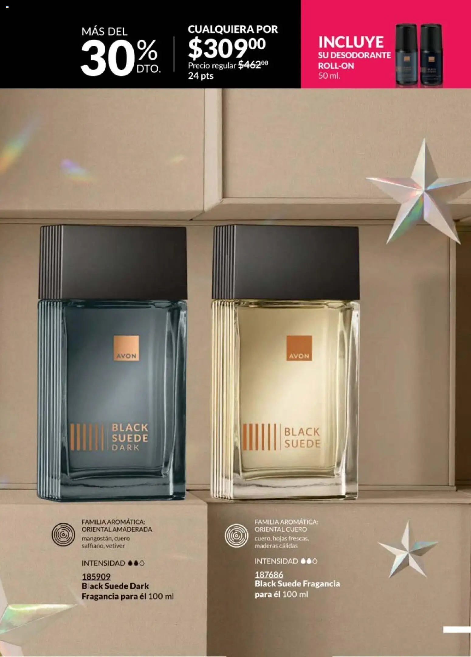 Nuevas ofertas de AVON válidas en toda la República Mexicana desde el 07.11.2025. ¡Encuentra las mejores ofertas en AVON campaña 17 2025! | Página: 29 | Productos: Desodorante, Fragancia