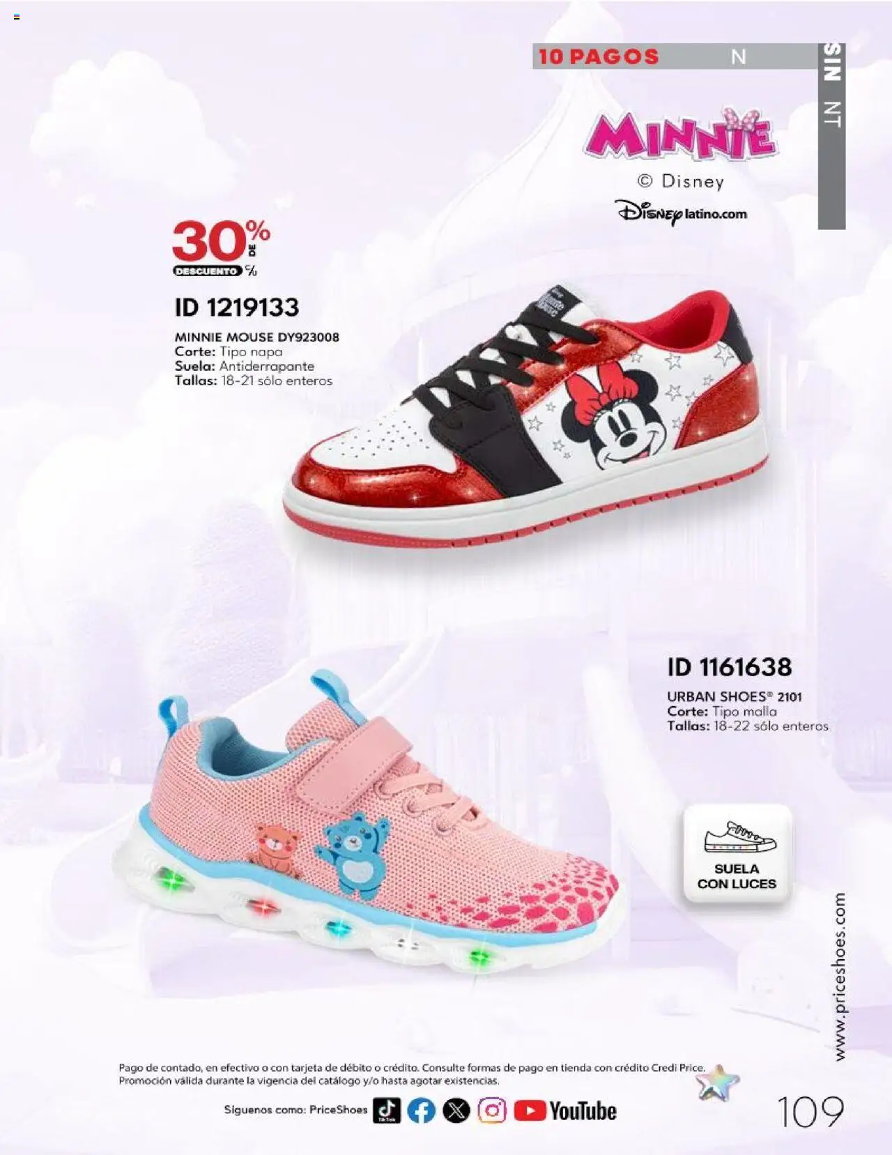 Nuevas ofertas de Price Shoes válidas en toda la República Mexicana desde el 28.04.2025. ¡Encuentra las mejores ofertas en Price Shoes catálogo Calzado PV 2025! | Página: 109 | Productos: Mouse, Malla
