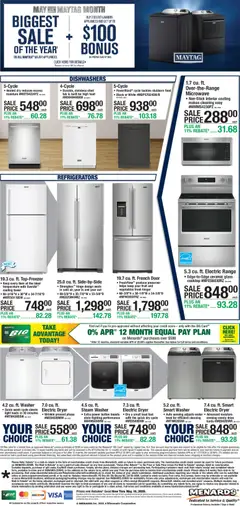 Preview of Menards weekly ads valid from 29.04.2026
