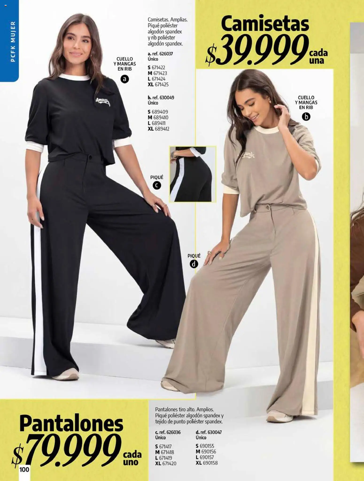 Pacifika revista - valida desde el 01.08.2026 | Página: 100 | Productos: Algodón, Cuello, Pantalones