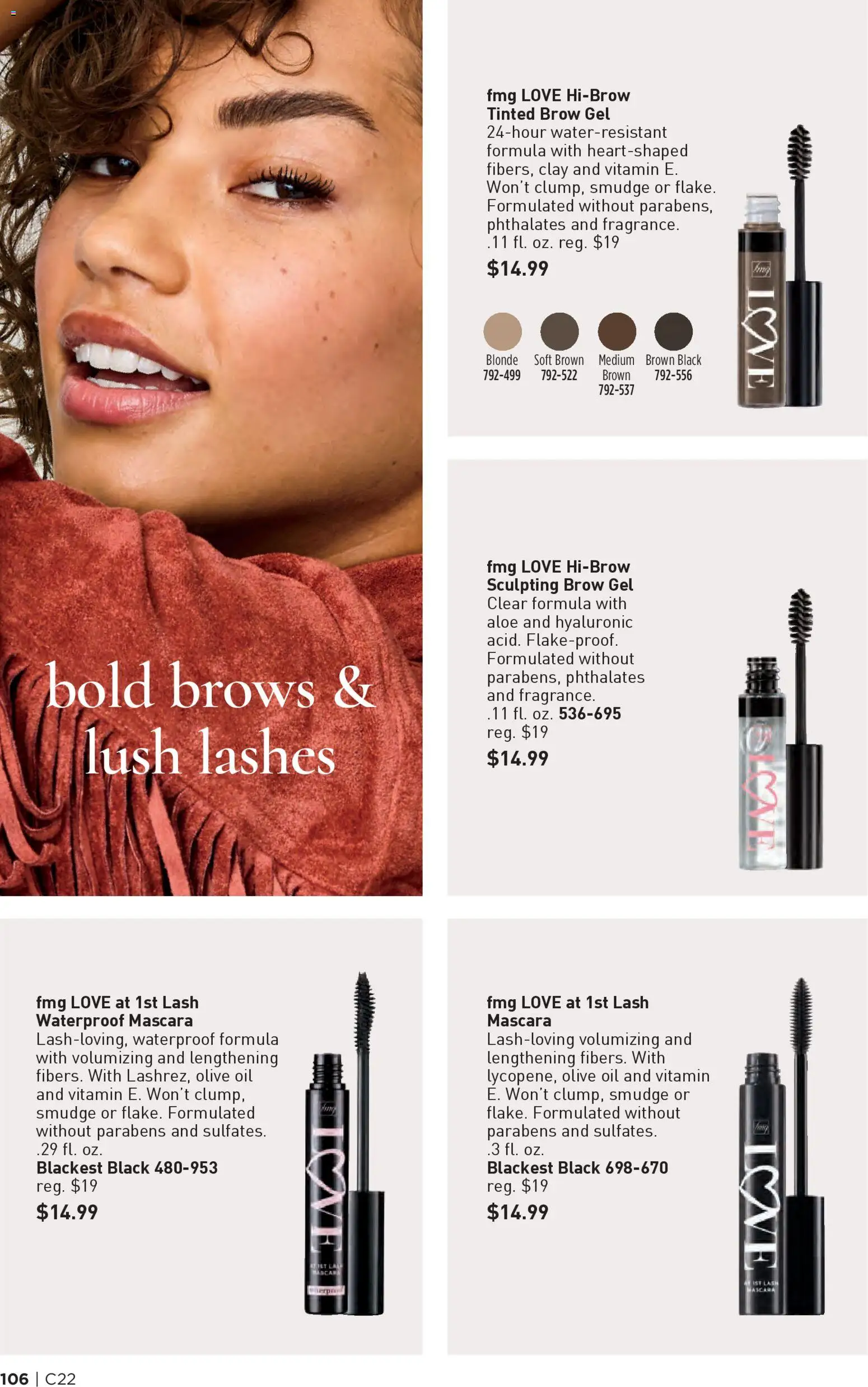 Avon Brochure - valid from 22.10.2025 | Page: 106 | Products: Vitamin, Fragrance, Mascara, Oil