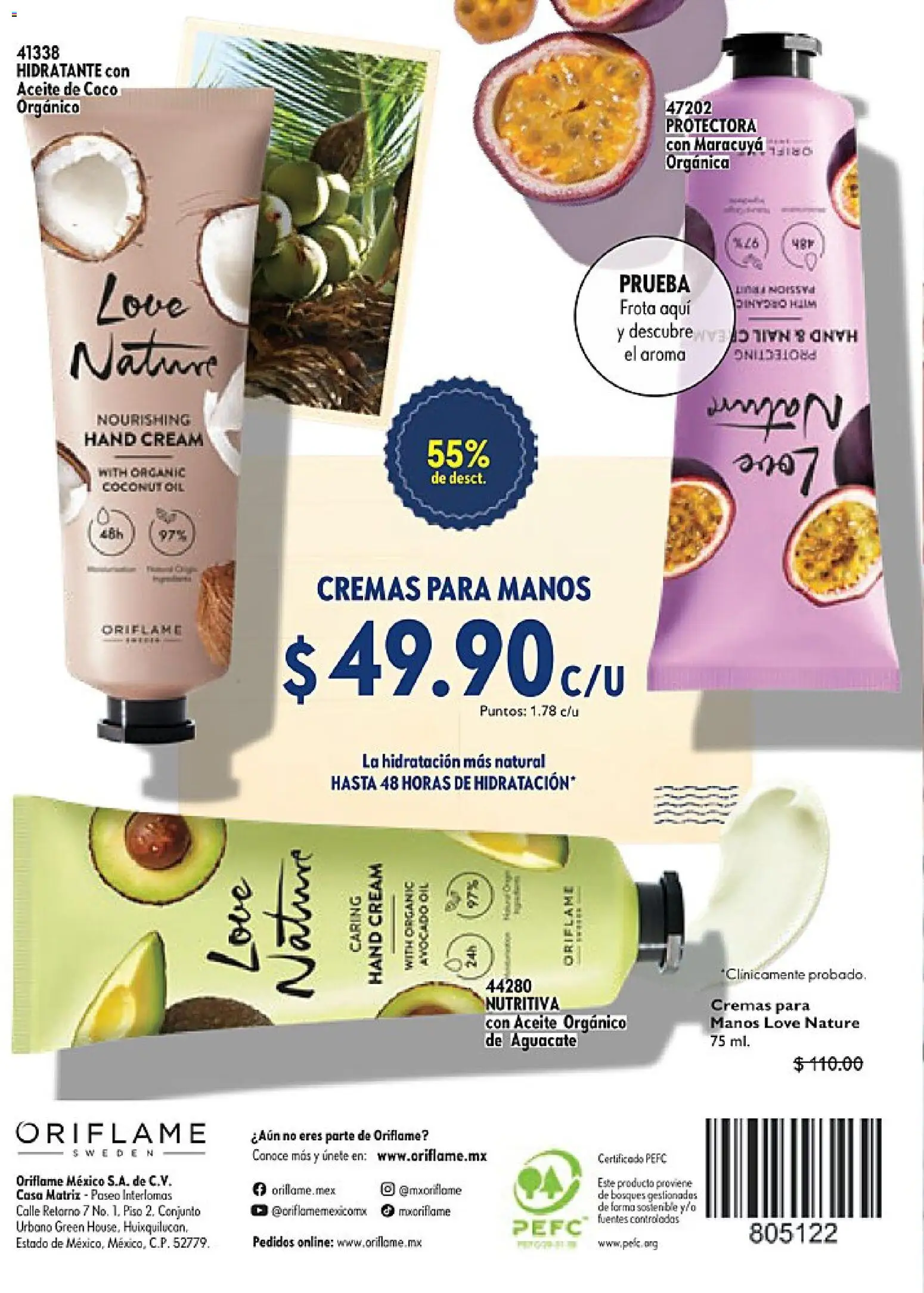 Nuevas ofertas de Oriflame válidas en toda la República Mexicana desde el 14.02.2026. ¡Encuentra las mejores ofertas en Oriflame campaña 3 2026! | Página: 132