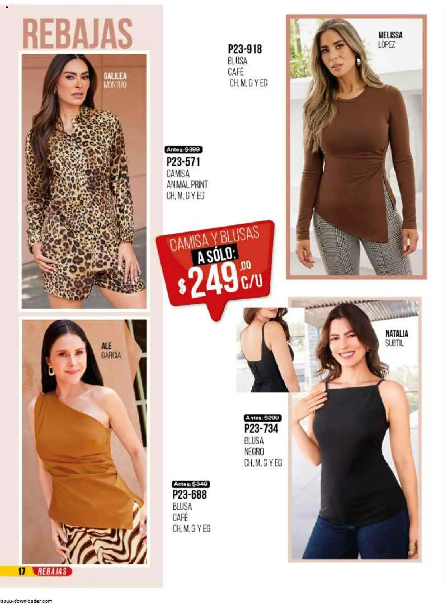 Nuevas ofertas de Cklass válidas en toda la República Mexicana desde el 31.10.2025. ¡Encuentra las mejores ofertas en Cklass catálogo Super Rebajas Ropa! | Página: 20 | Productos: Blusa, Camisa, Café