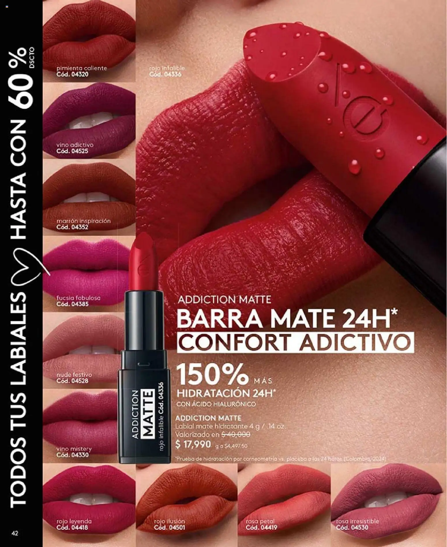 Ésika revista - valida desde el 01.03.2026 | Página: 40 | Productos: Pimienta, Vino