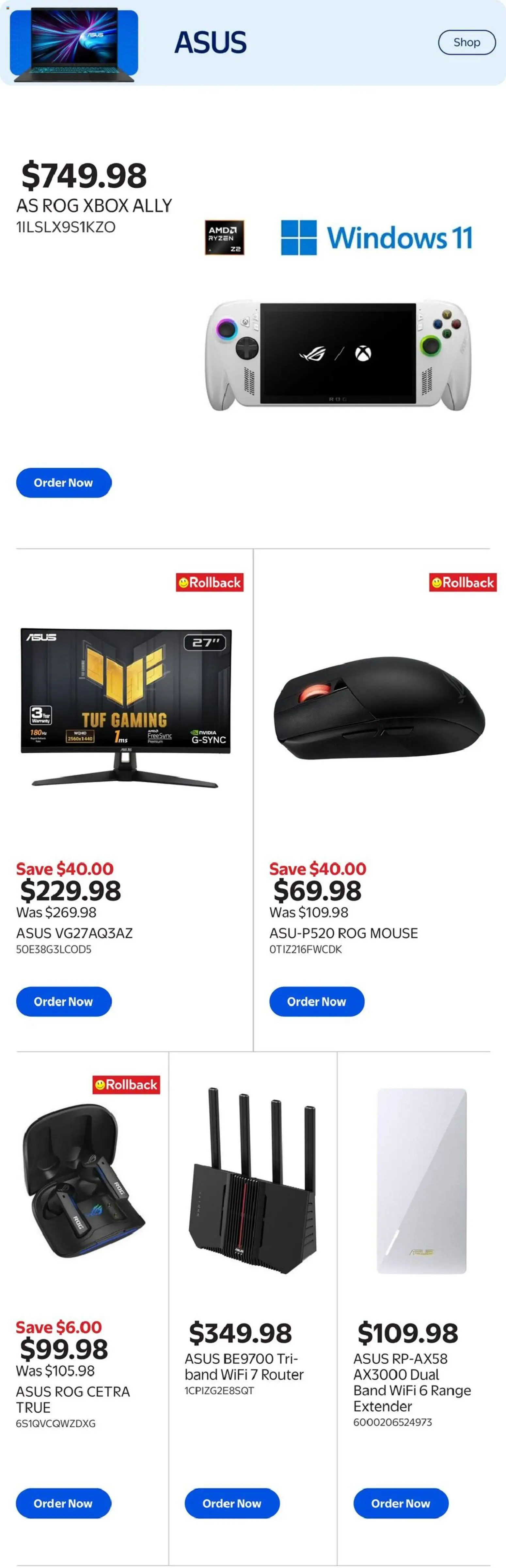 Walmart flyer valid from 02.04.2026 | Page: 6 | Products: Mouse, Xbox