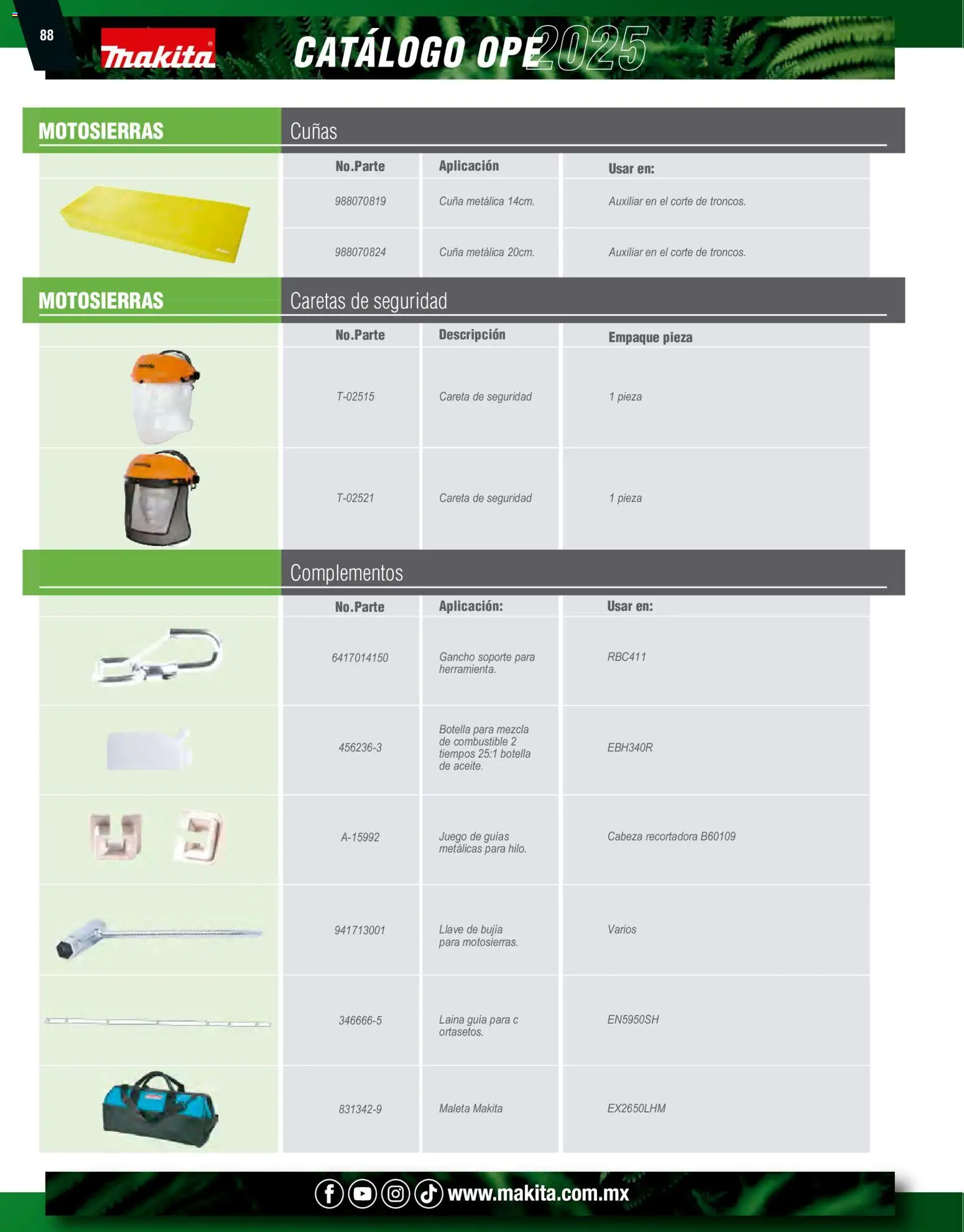 Nuevas ofertas de Makita válidas en toda la República Mexicana desde el 07.10.2024. ¡Encuentra las mejores ofertas en Makita catálogo Ope! | Página: 88 | Productos: Juego, Botella, Cuna, Llave