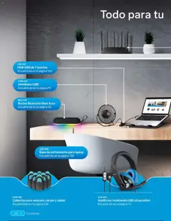 Vista previa de Steren catálogo, nuevo folleto de la tienda, válido en México a partir del 01.01.2025 | Página: 12 | Productos: Usb, Tablet, Audífonos, Bocina