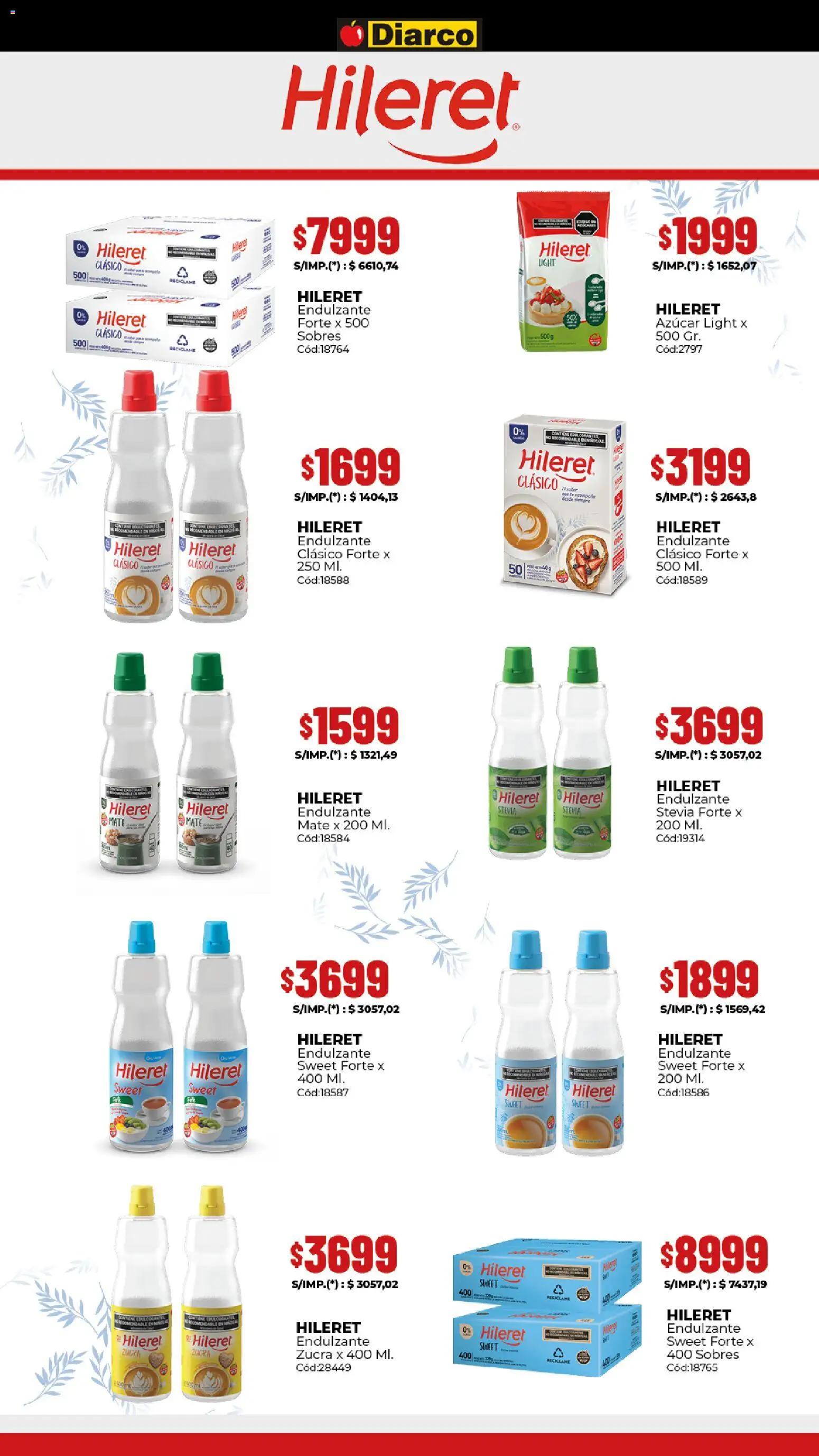 Diarco ofertas │ válido desde el 19.01.2026 | Página: 4 | Productos: Mate, Azucar