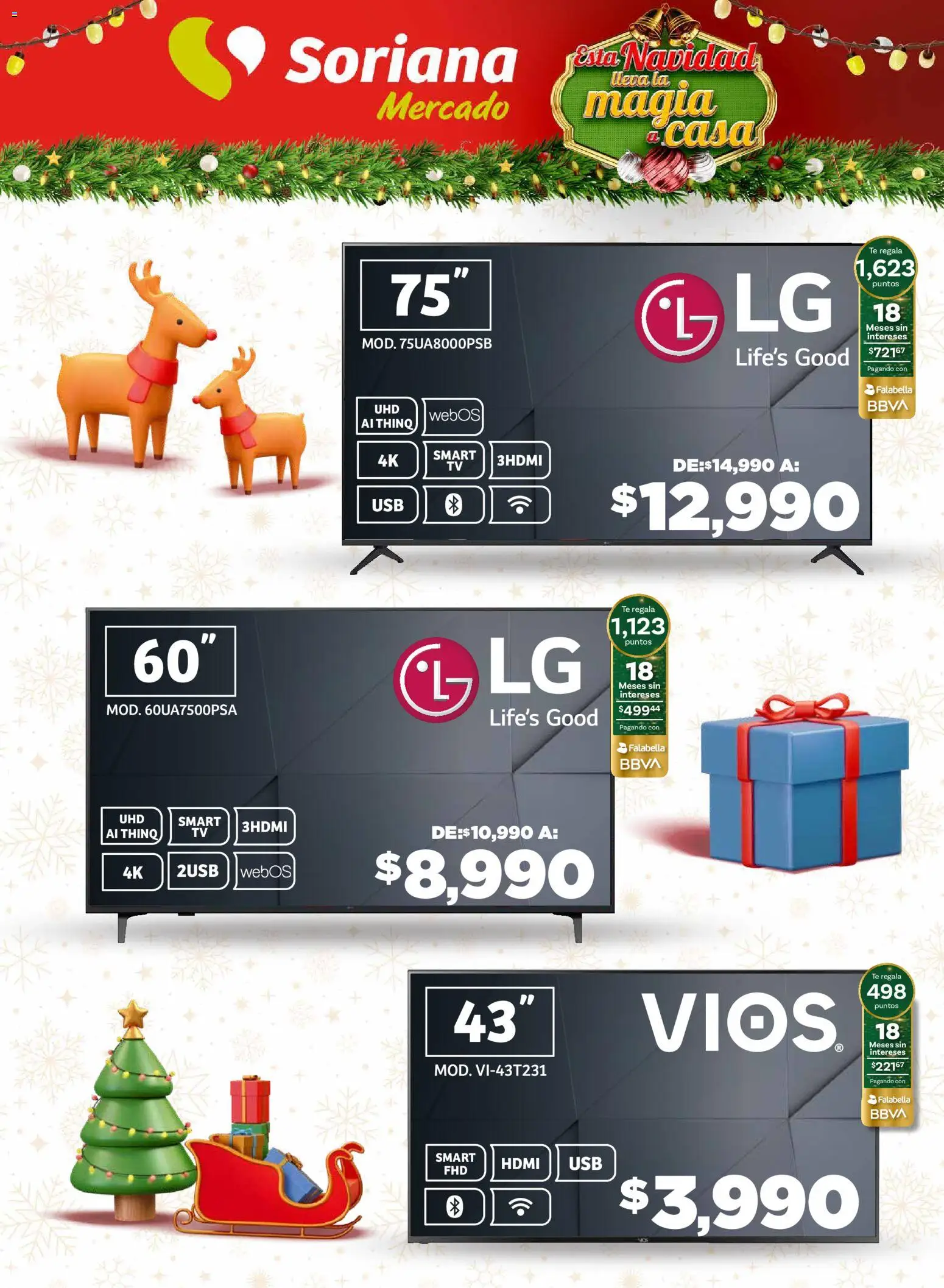 Nuevas ofertas de Soriana válidas en toda la República Mexicana desde el 11.12.2025. ¡Encuentra las mejores ofertas en Soriana - Pesito Valedor Mercado: Ags, Col, Gto, Jal, Mich! | Página: 29 | Productos: Té