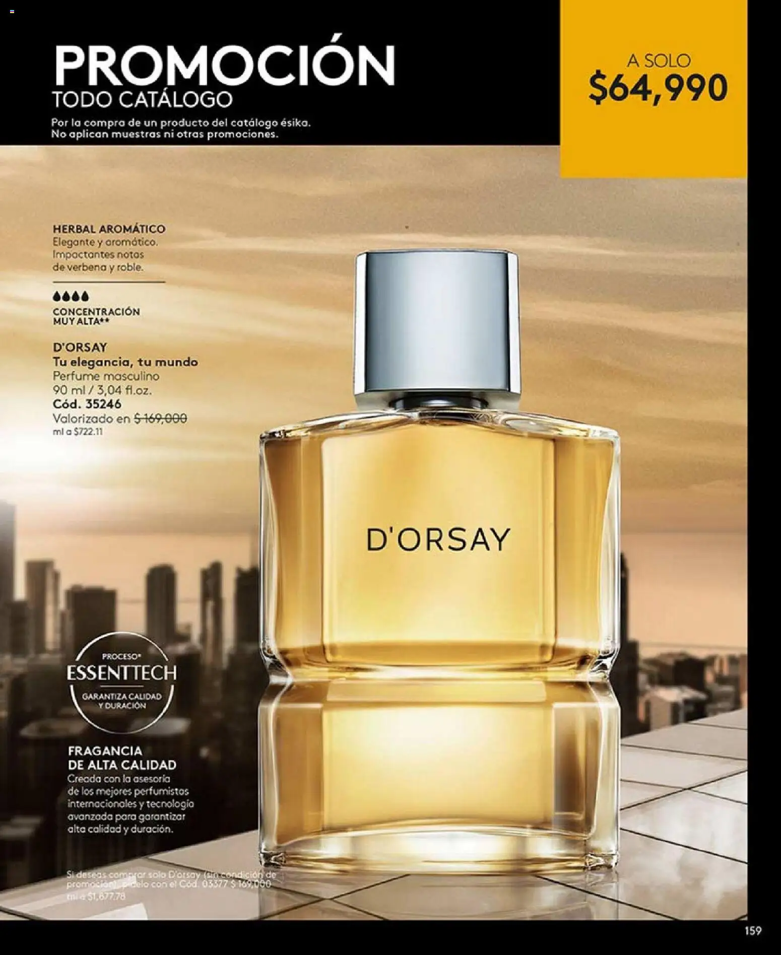 Ésika revista - valida desde el 01.01.2026 | Página: 159 | Productos: Perfume, Fragancia