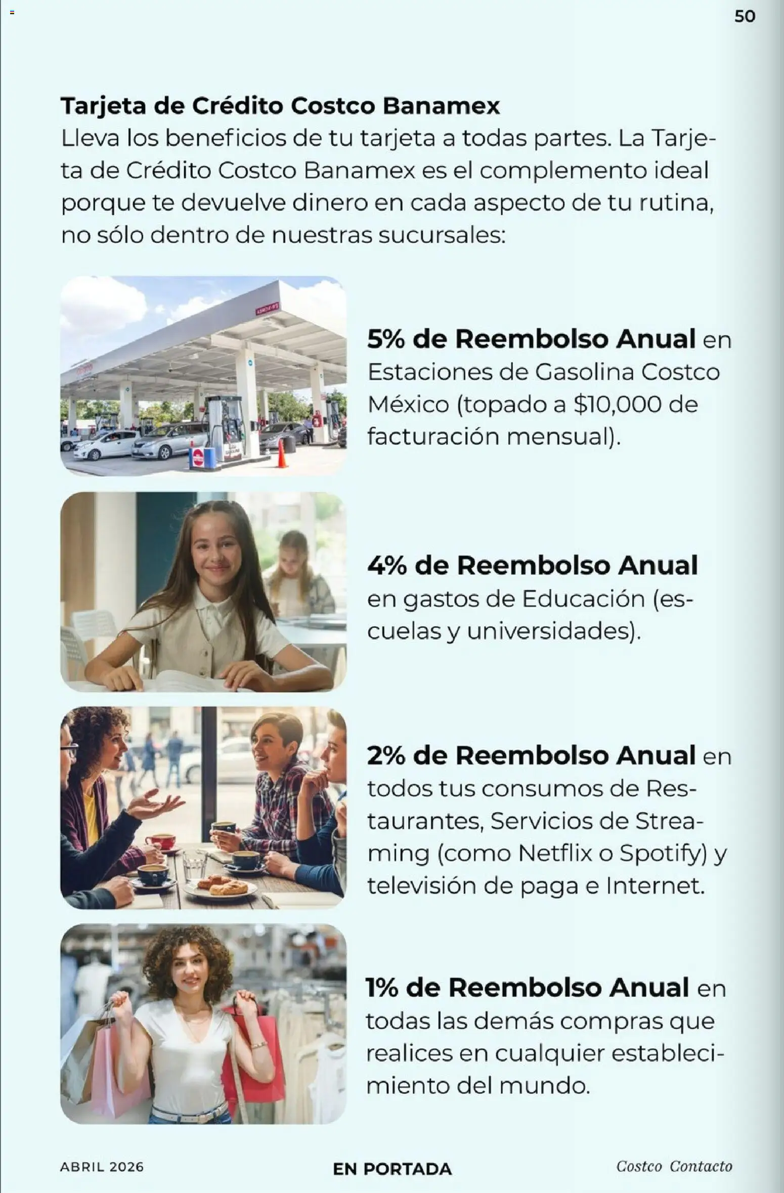 Nuevas ofertas de Costco válidas en toda la República Mexicana desde el 01.04.2026. ¡Encuentra las mejores ofertas en Costco Revista Abril 2026! | Página: 50 | Productos: Res, Té, Televisión