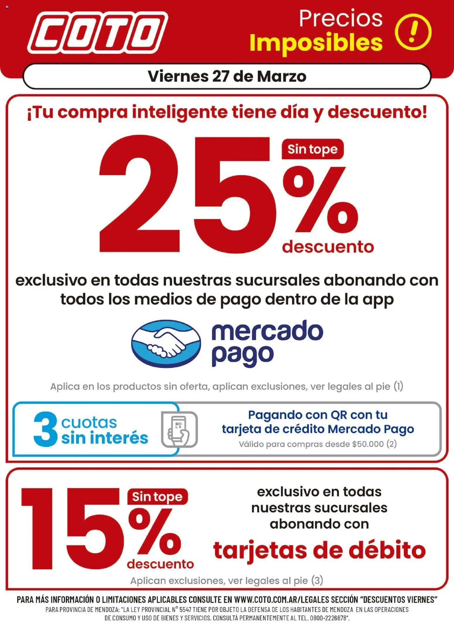 Coto - Descuento │ válido desde el 27.03.2026 | Página: 1