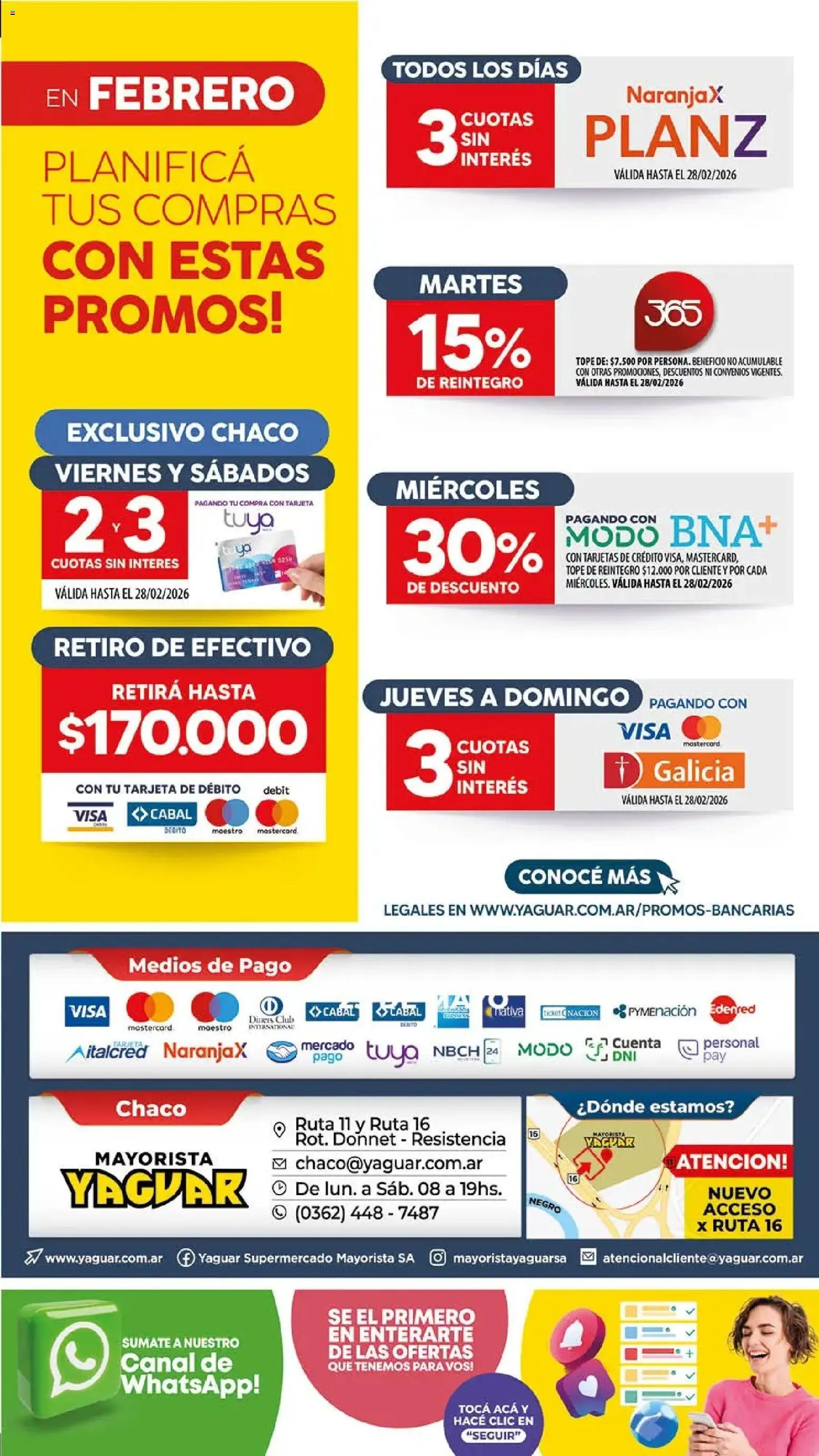Yaguar - Oferta Semanal Chaco │ válido desde el 23.02.2026 | Página: 16