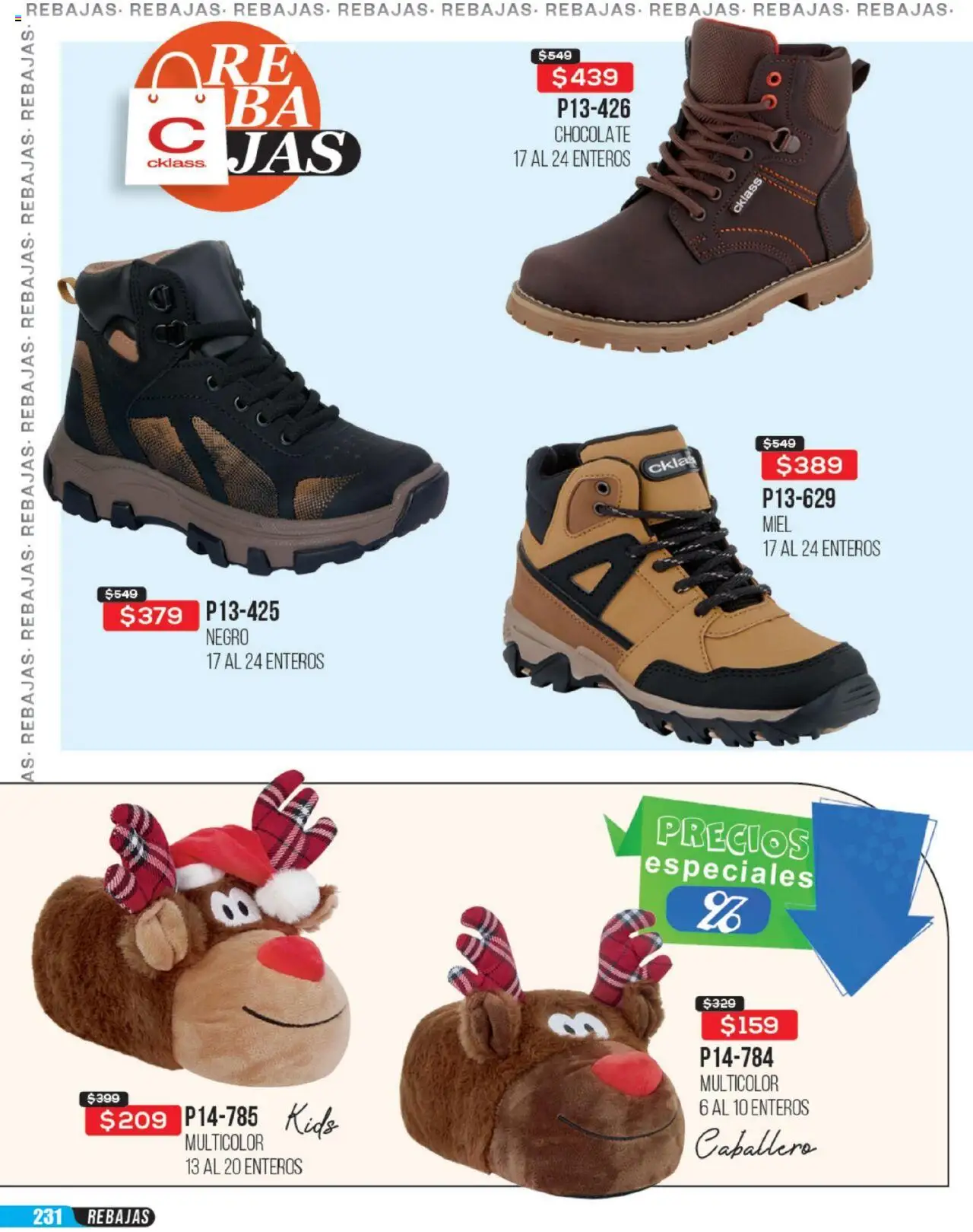 Nuevas ofertas de Cklass válidas en toda la República Mexicana desde el 23.06.2025. ¡Encuentra las mejores ofertas en Cklass catálogo Rebajas Sobre Calzado! | Página: 232 | Productos: Chocolate