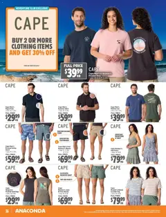 Preview of Anaconda Catalogue - valid from 03.12.2025 | Page: 36 | Products: Dress, Shirt, Shorts