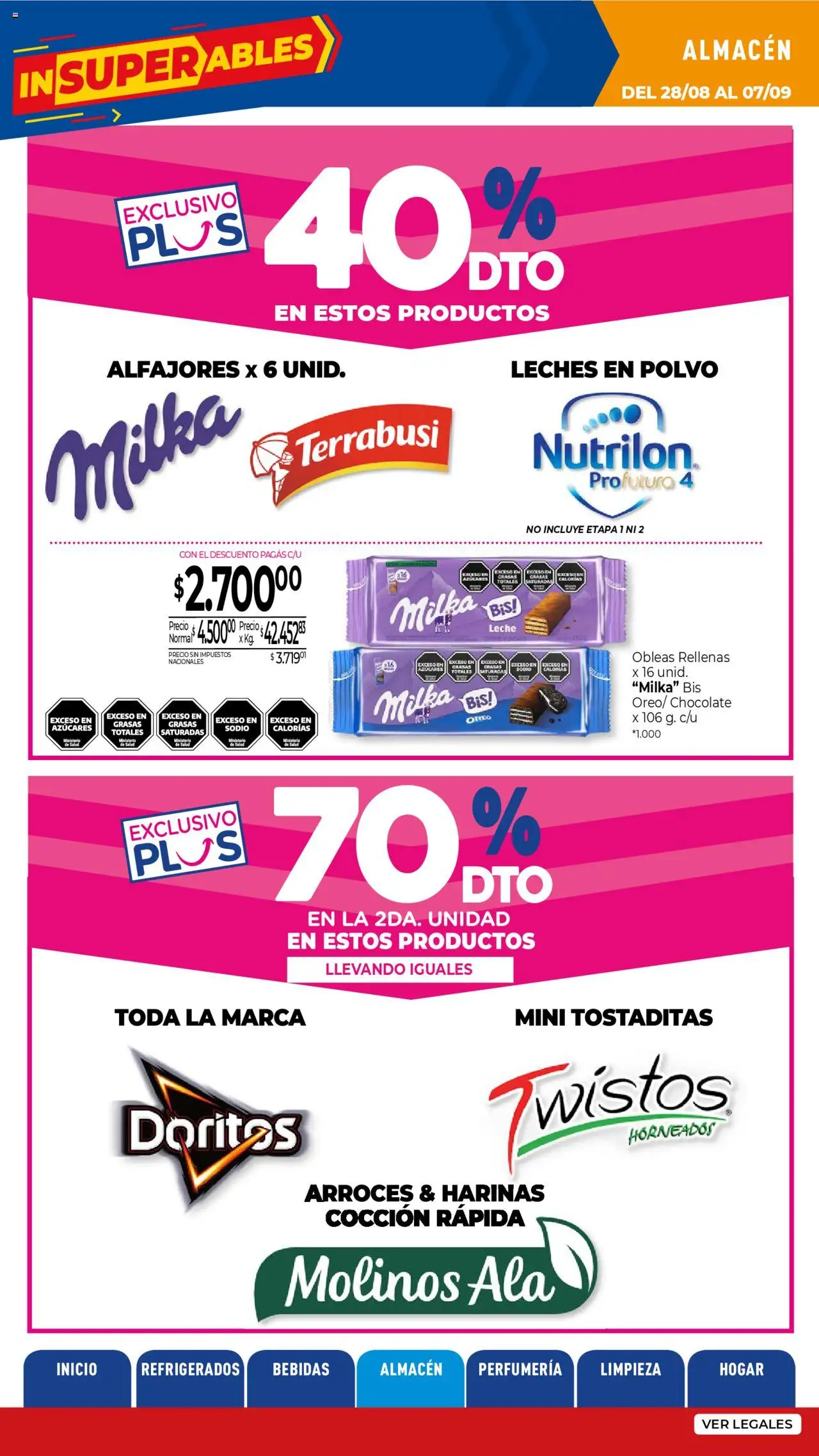 La Anonima - Insuperables - z3 │ válido desde el 28.08.2025 | Página: 16 | Productos: Polvo, Leche, Chocolate