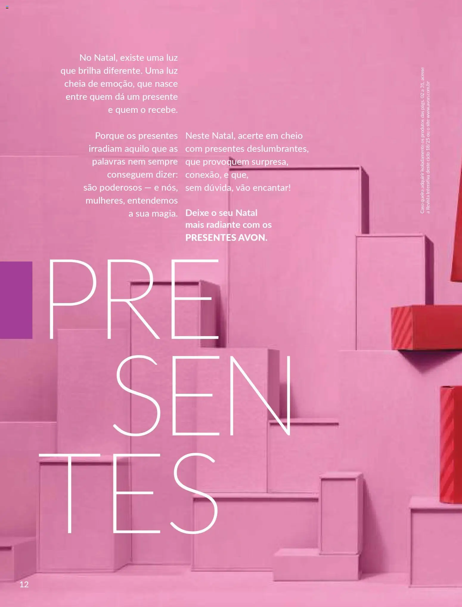 Avon Folheto - válido de 29.10.2025 | Página: 12 | Produtos: Revista