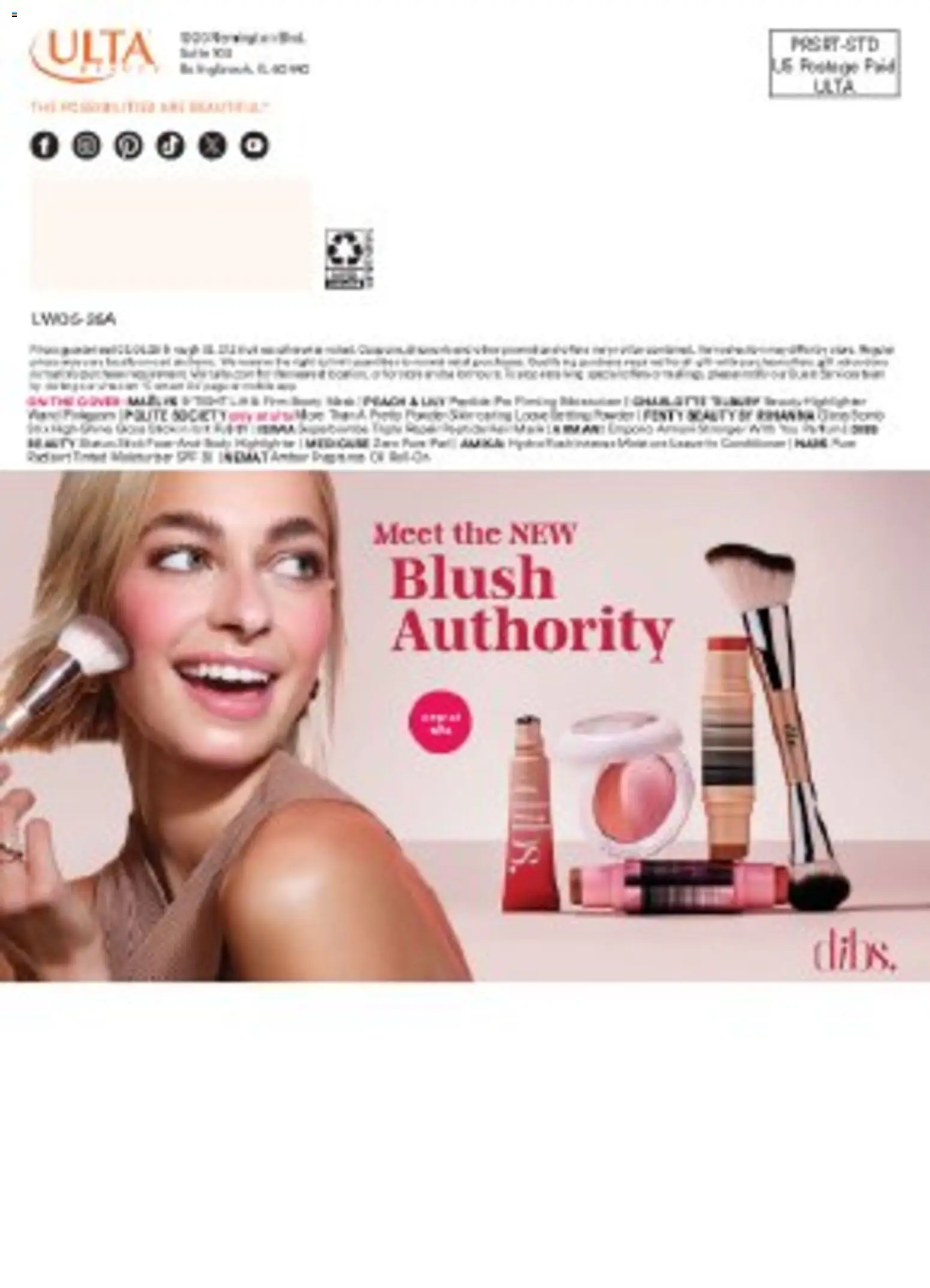 Ulta Beauty Weekly Ad - valid from 06.03.2026 | Page: 56 | Products: Blush