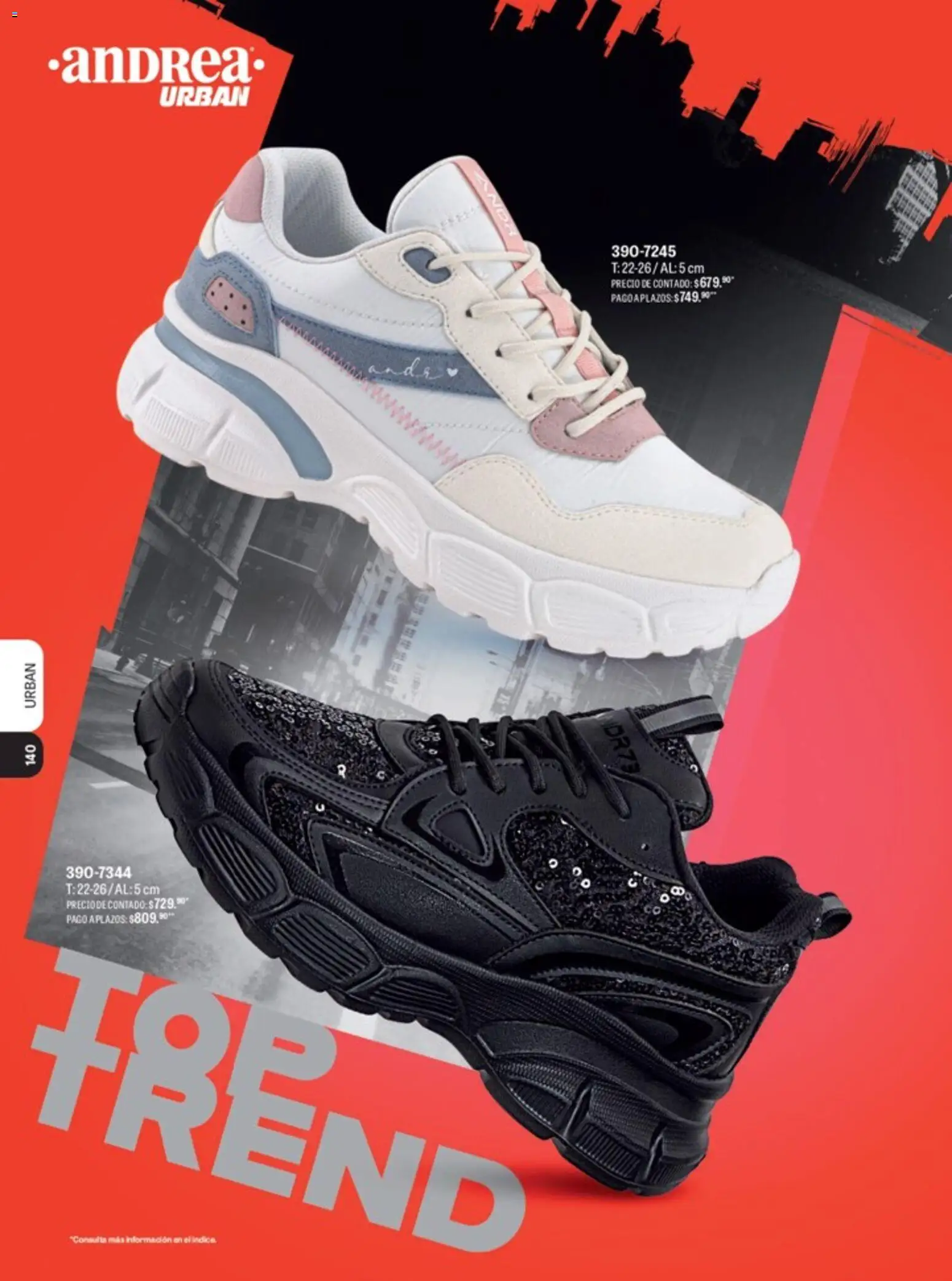 Nuevas ofertas de Andrea válidas en toda la República Mexicana desde el 15.04.2026. ¡Encuentra las mejores ofertas en Andrea catálogo Lo mejor en marcas! | Página: 109