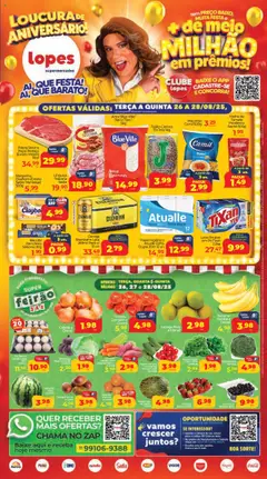Lopes Supermercados - Ofertas da semana  - Pré-Visualização do folheto da loja Lopes Supermercados, válido de 26.08.2025