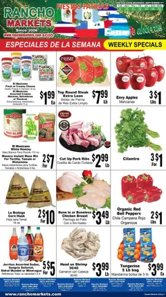 Preview of Rancho Markets weekly ads valid from 09.09.2025