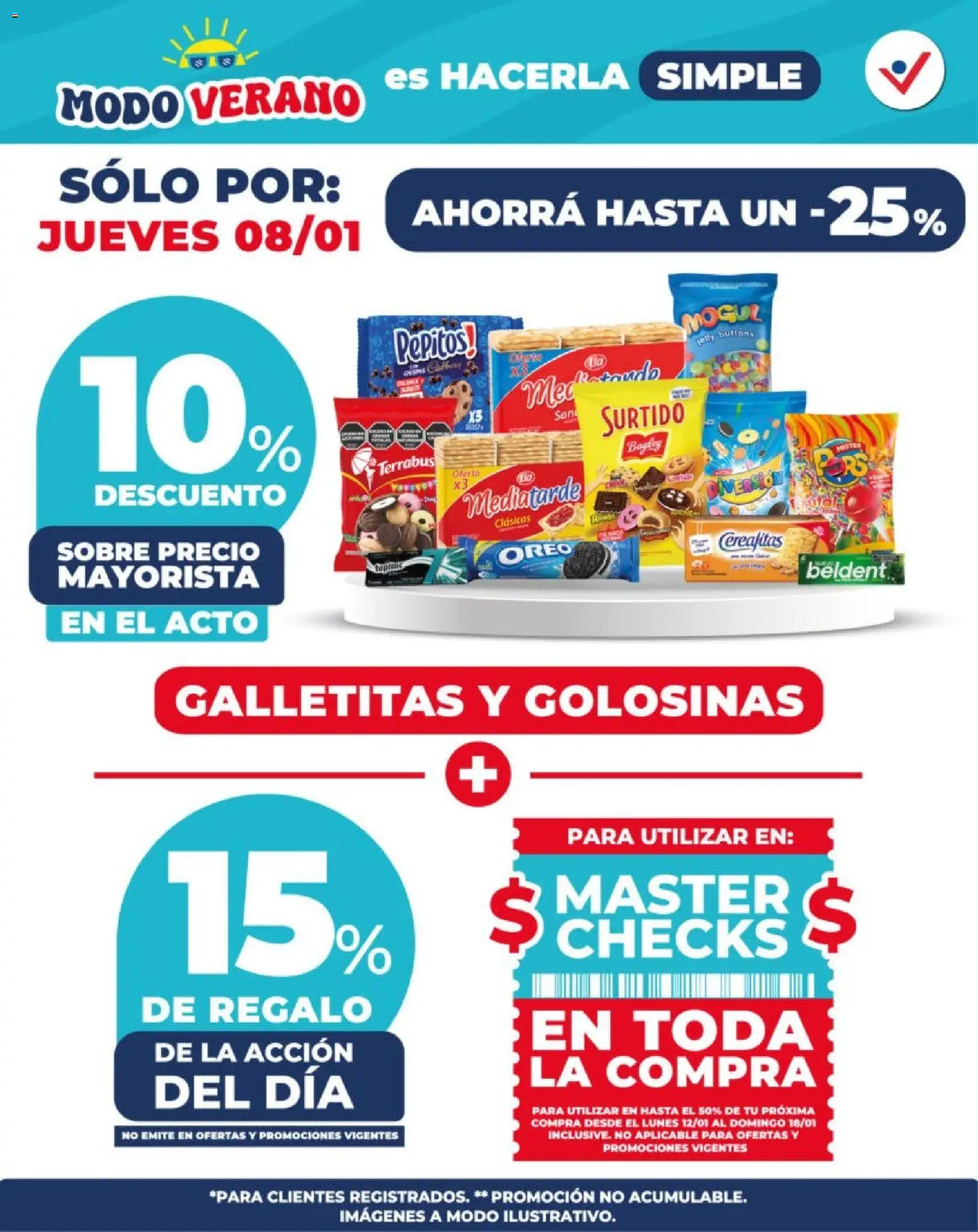 Vital - Sólo por │ válido desde el 08.01.2026 | Página: 2 | Productos: Sobre, Galletitas, Golosinas
