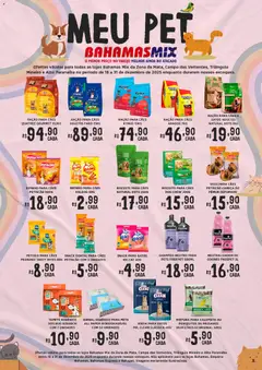 Bahamas Mix - Ofertas Meu Pet - Pré-Visualização do folheto da loja Bahamas Mix, válido de 16.12.2025