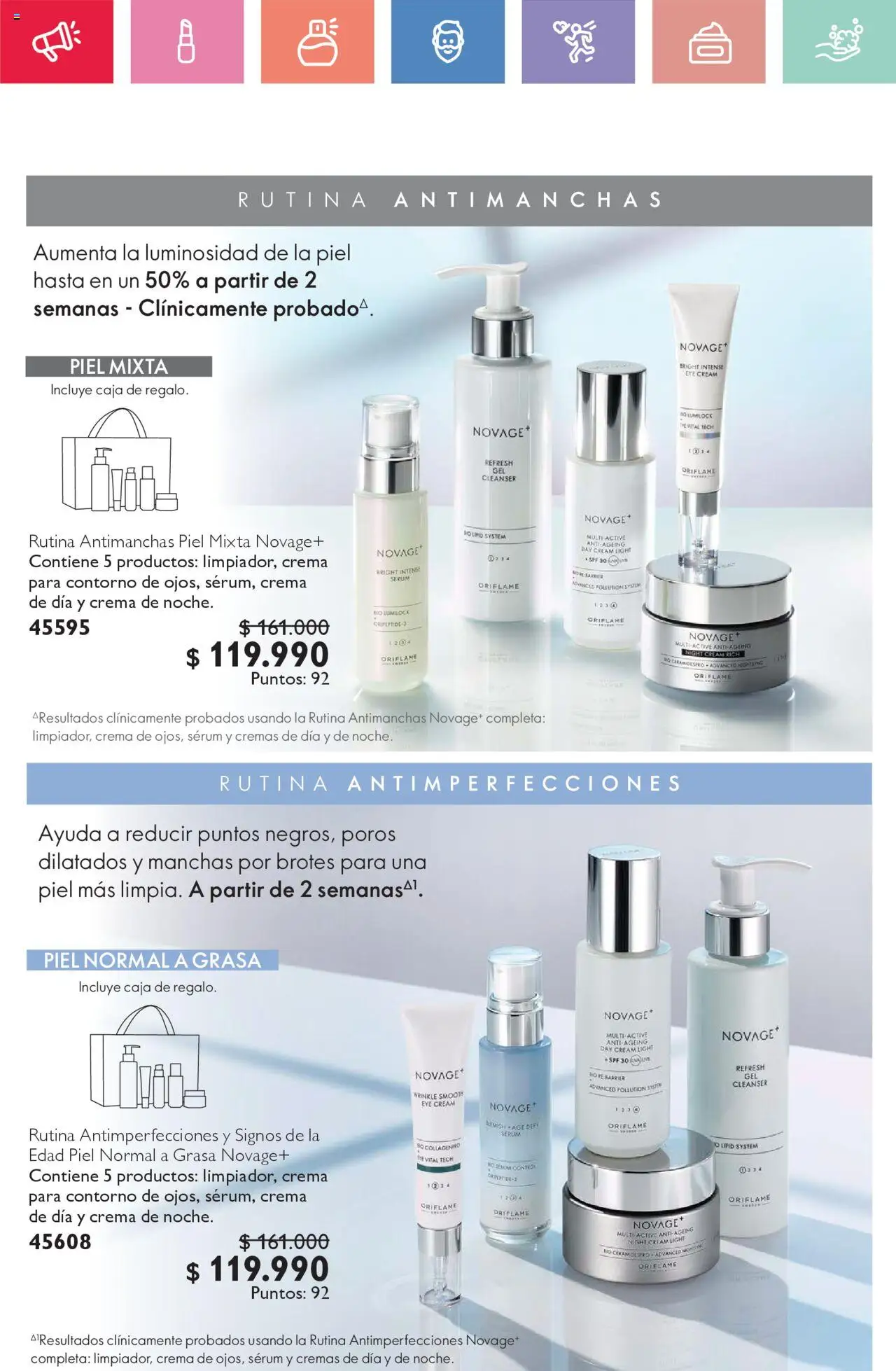 Oriflame catálogo │ válido desde el 23.08.2025 | Página: 84 | Productos: Contorno, Caja, Crema, Serum