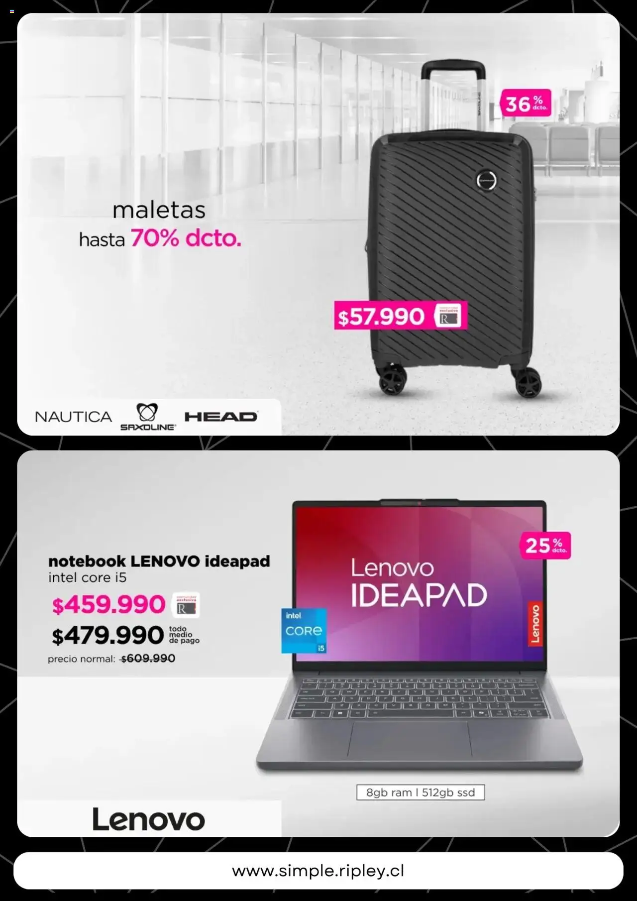 Ripley ofertas  │ válido desde el 17.09.2025 | Página: 2 | Productos: Notebook