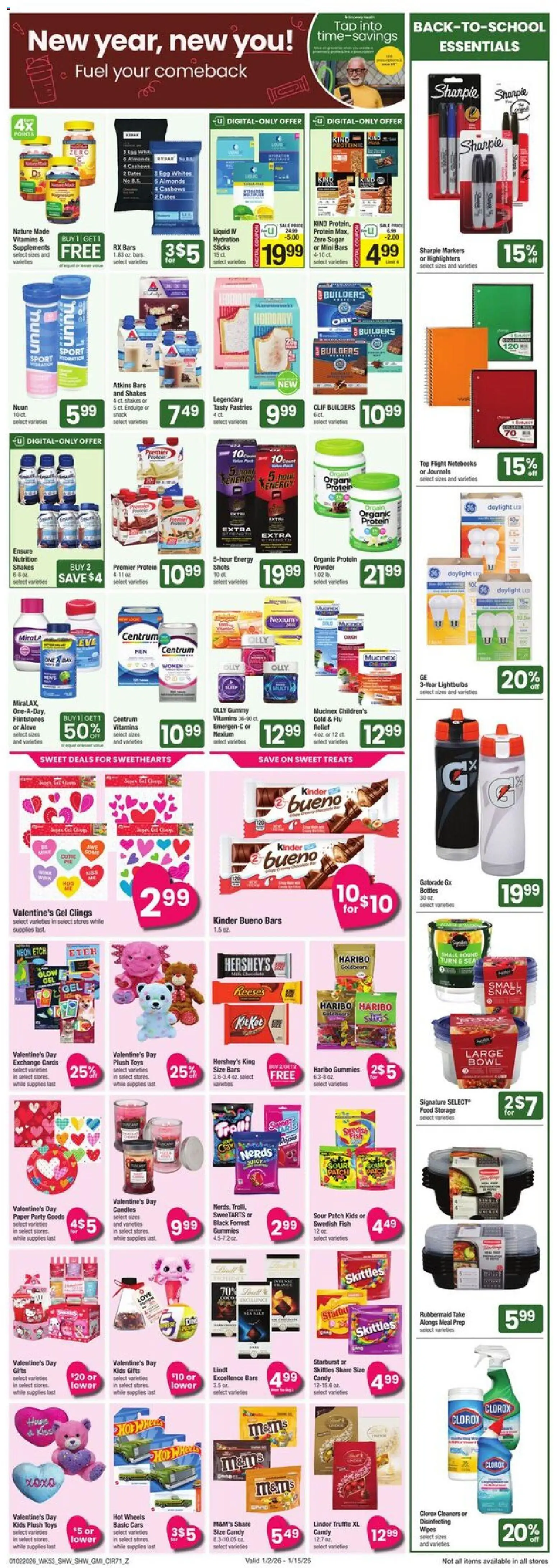 Shaw's Weekly Ad - MA - valid from 02.01.2026 | Page: 6 | Products: Powder, Fish, Sugar