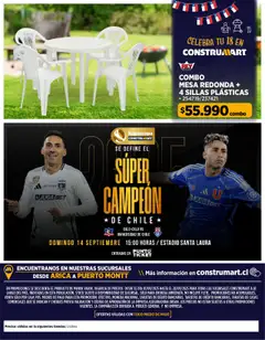 Construmart ofertas  │ válido desde el 02.09.2025 | Página: 28 | Productos: Mesa, Caja, Campana, General