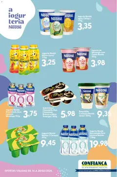 Confiança - Ofertas Nestlé - Pré-Visualização do folheto da loja Confiança, válido de 16.02.2026