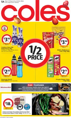 Preview of Coles catalogue SA - valid from 18.03.2026