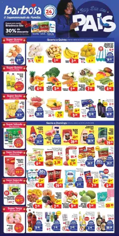 Barbosa Supermercados - Ofertas da semana - Pré-Visualização do folheto da loja Barbosa Supermercados, válido de 30.07.2025