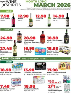 Preview of HyVee weekly ads valid from 01.03.2026