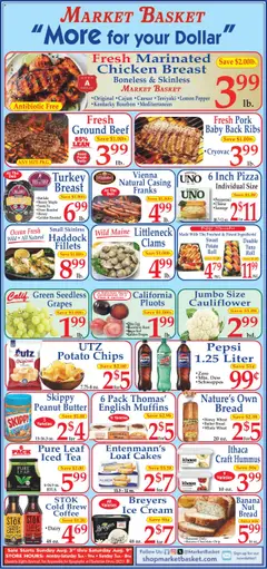 Preview of Market Basket weekly ads valid from 03.08.2025