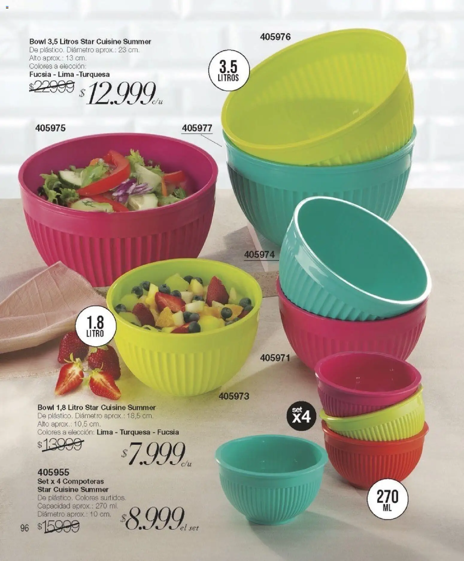 Violetta catálogo │ válido desde el 01.01.2026 | Página: 96 | Productos: Bowl, Lima