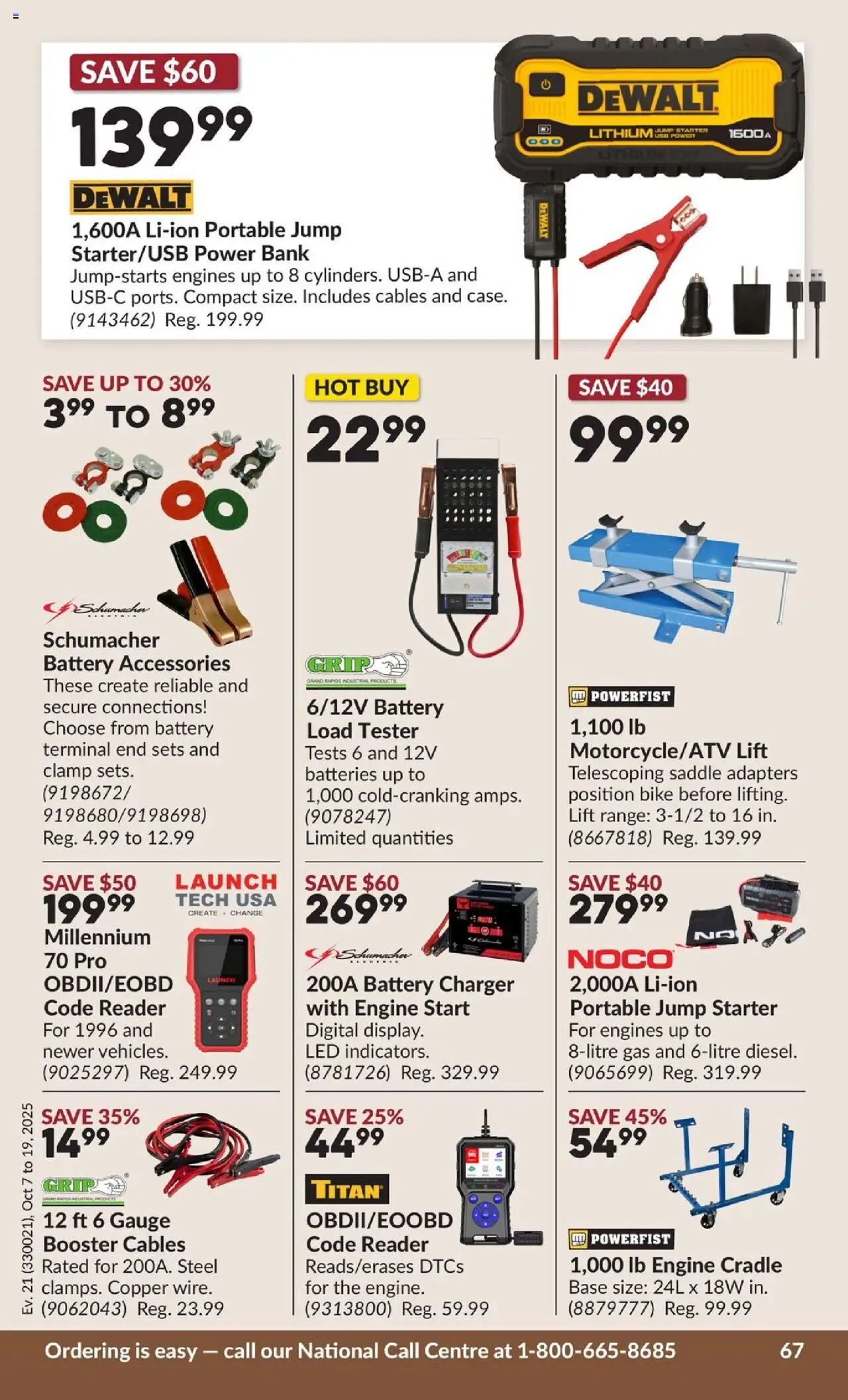 Princess Auto flyer valid from 07.10.2025 | Page: 73 | Products: Battery
