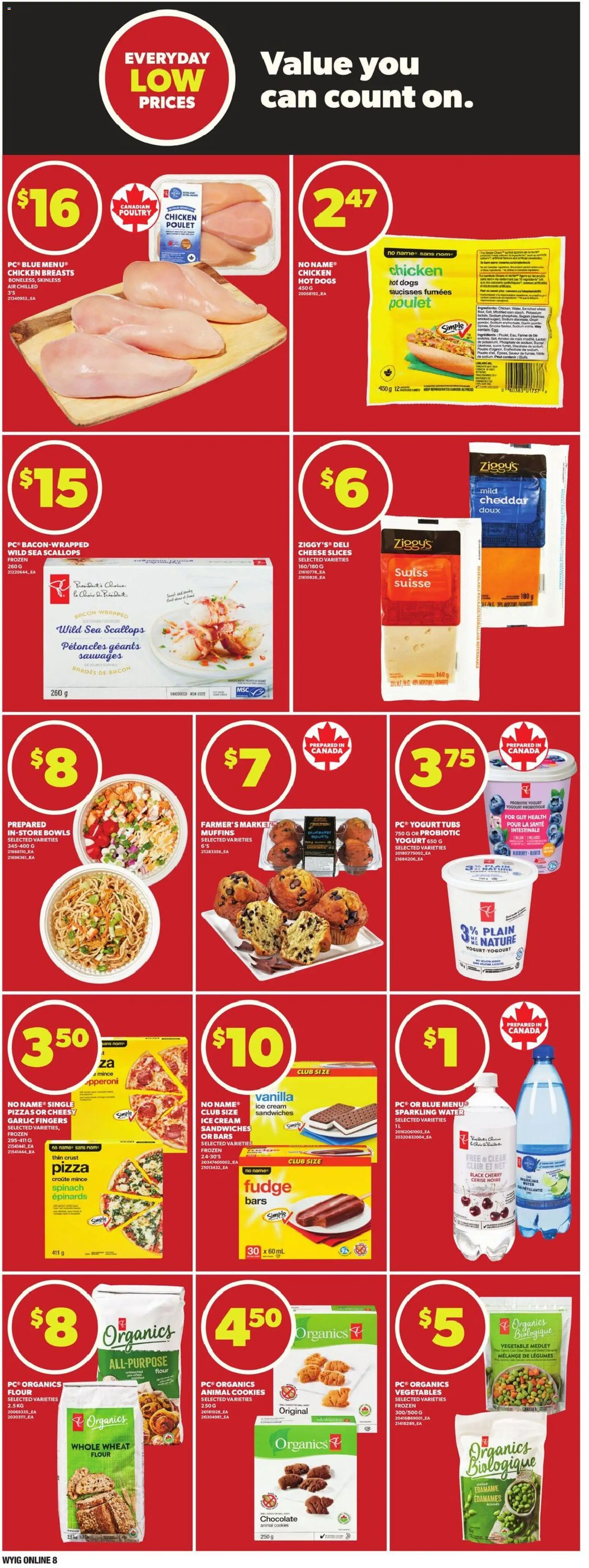 Loblaws flyer valid from 19.03.2026 | Page: 16 | Products: Cookies, Powder, Chocolate, Chicken