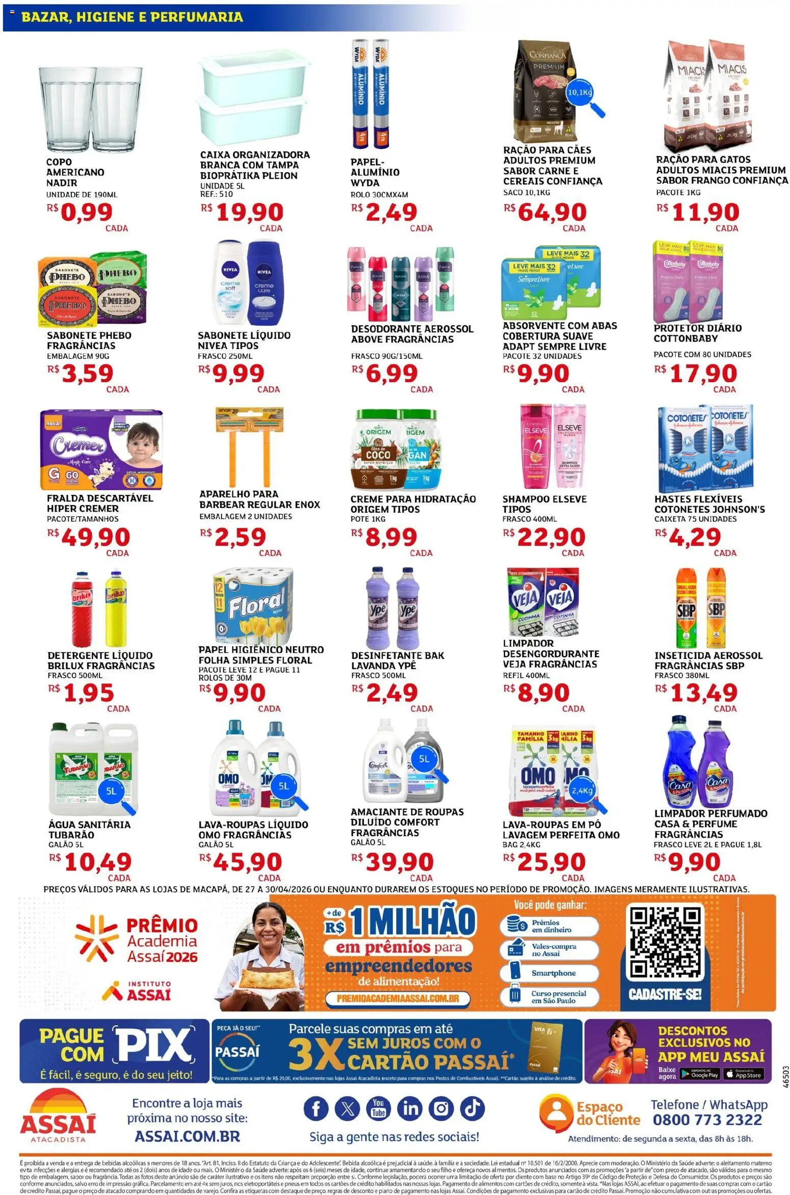 Assaí Atacadista Folheto - válido de 27.04.2026 | Página: 4