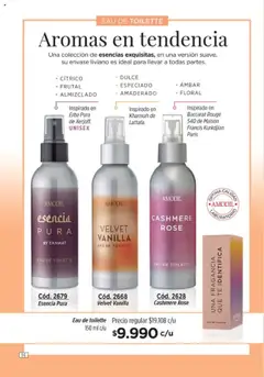 Catálogo Amodil Campaña 15 │ válido desde el 01.09.2025 | Página: 56 | Productos: Fragancia, Eau de toilette, Té, Esencias