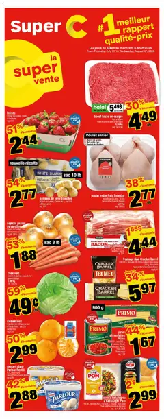 Preview of Super C - Sept-Îles, Boul. Laure 770 from shop Super C valid from 31.07.2025