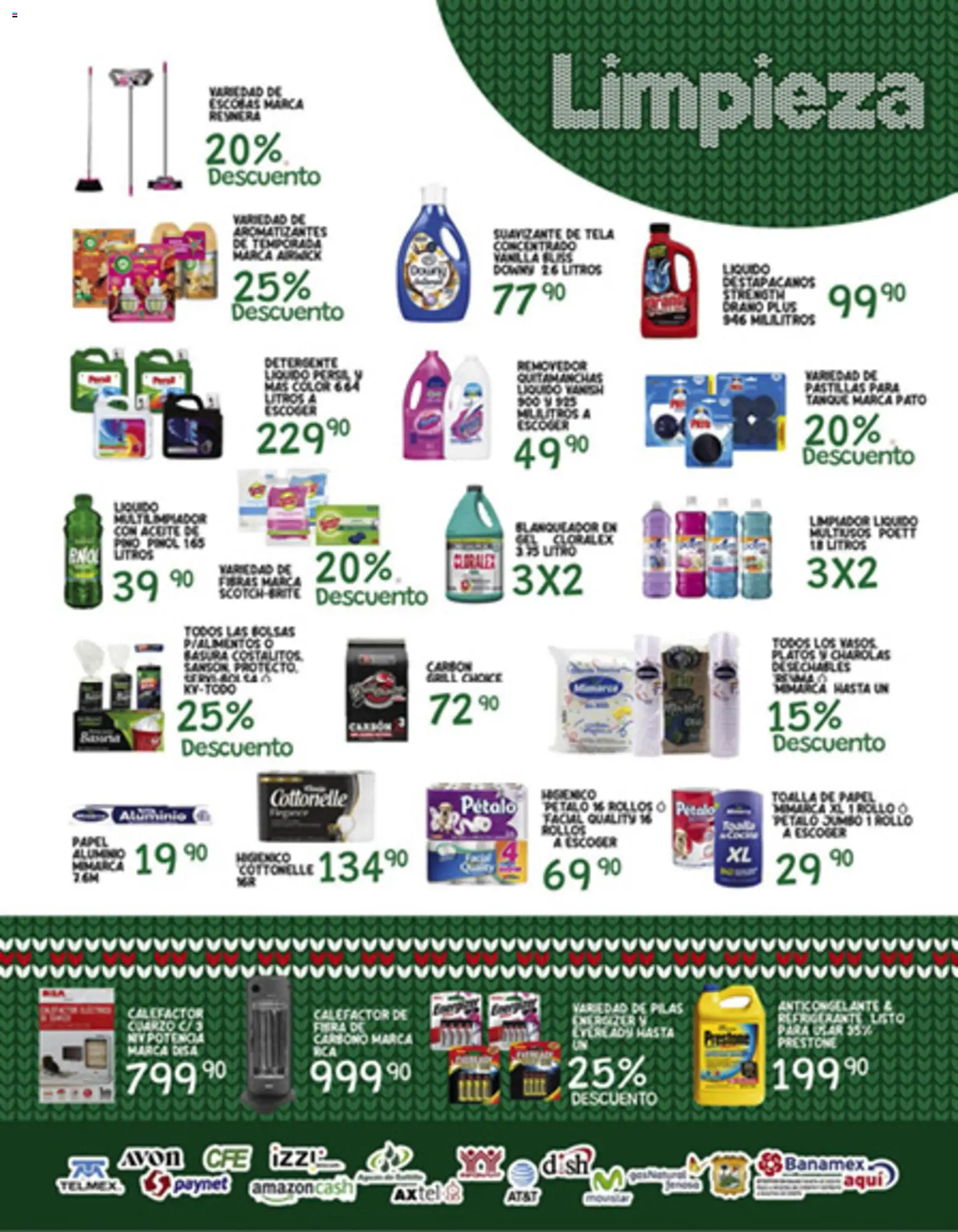 Nuevas ofertas de Alsuper válidas en toda la República Mexicana desde el 05.12.2025. ¡Encuentra las mejores ofertas en Alsuper folleto Saltillo! | Página: 5 | Productos: Aceite, Limpiador, Vasos, Calefactor