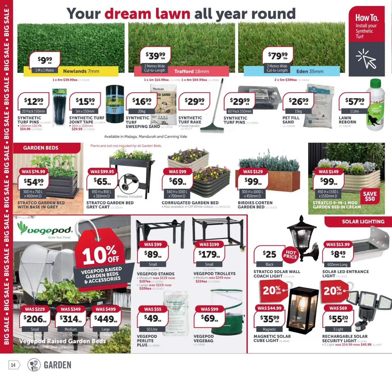 Stratco catalogue - valid from 06.03.2026 | Page: 14 | Products: Light, Cart, Cream, Soil