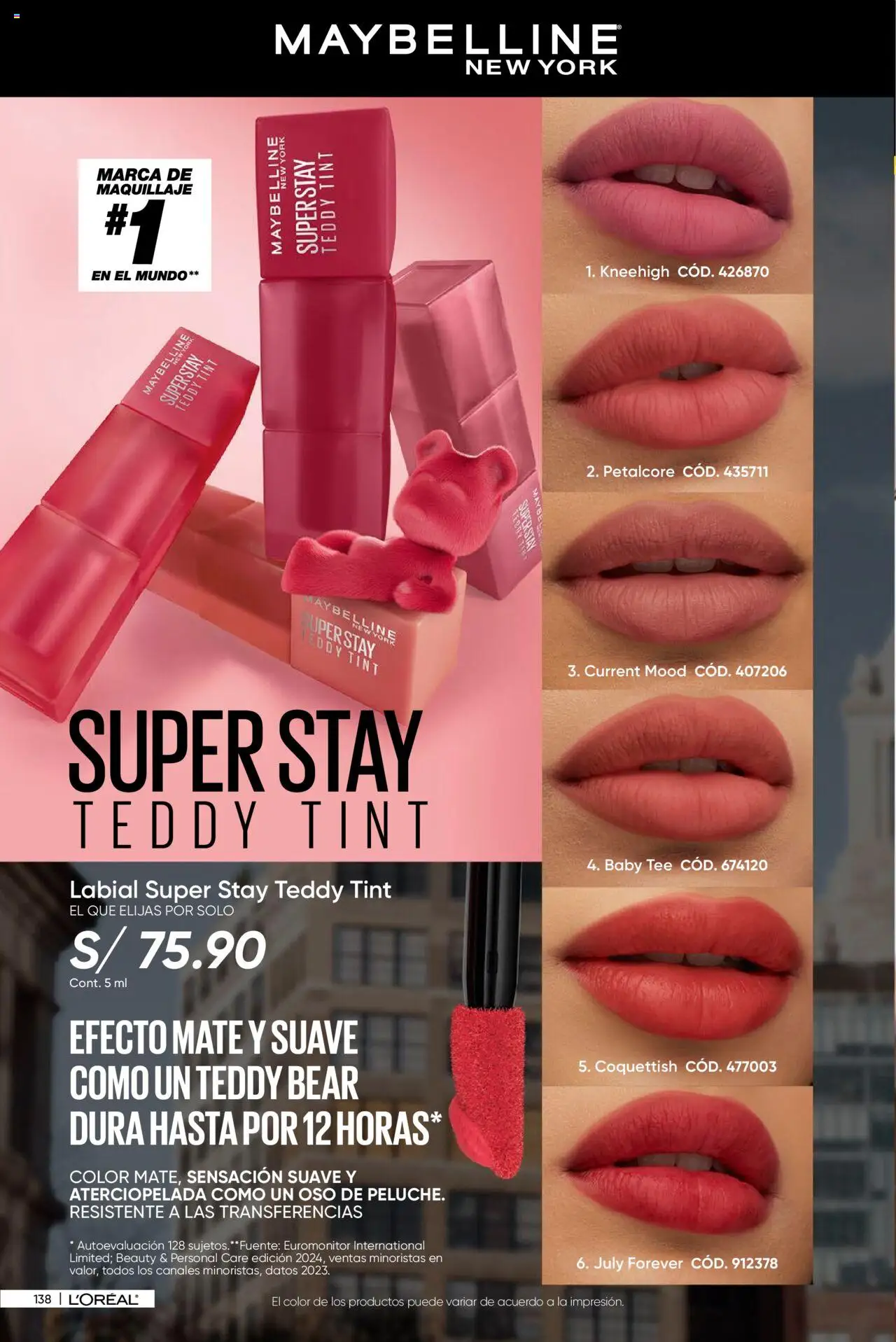 Catálogo Azzorti válido desde 18.08.2025 | Página: 142 | Productos: Maquillaje