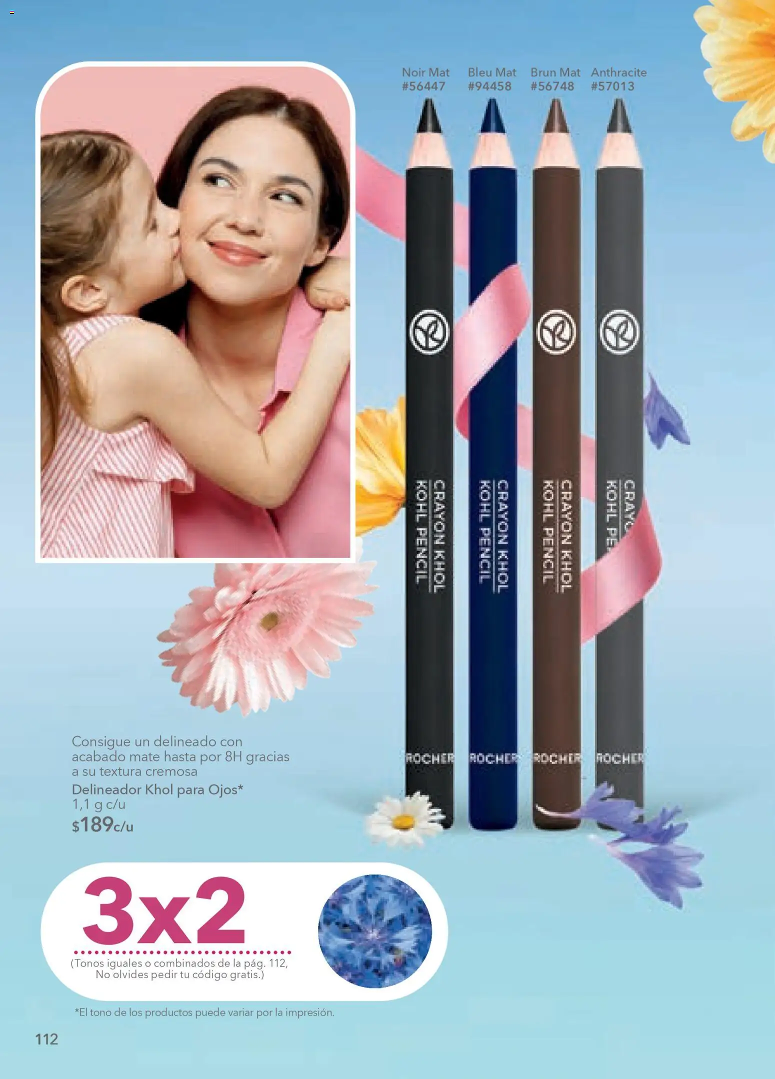 Nuevas ofertas de Yves Rocher válidas en toda la República Mexicana desde el 24.03.2026. ¡Encuentra las mejores ofertas en Yves Rocher campaña 5 2026! | Página: 114 | Productos: Mate, Delineador