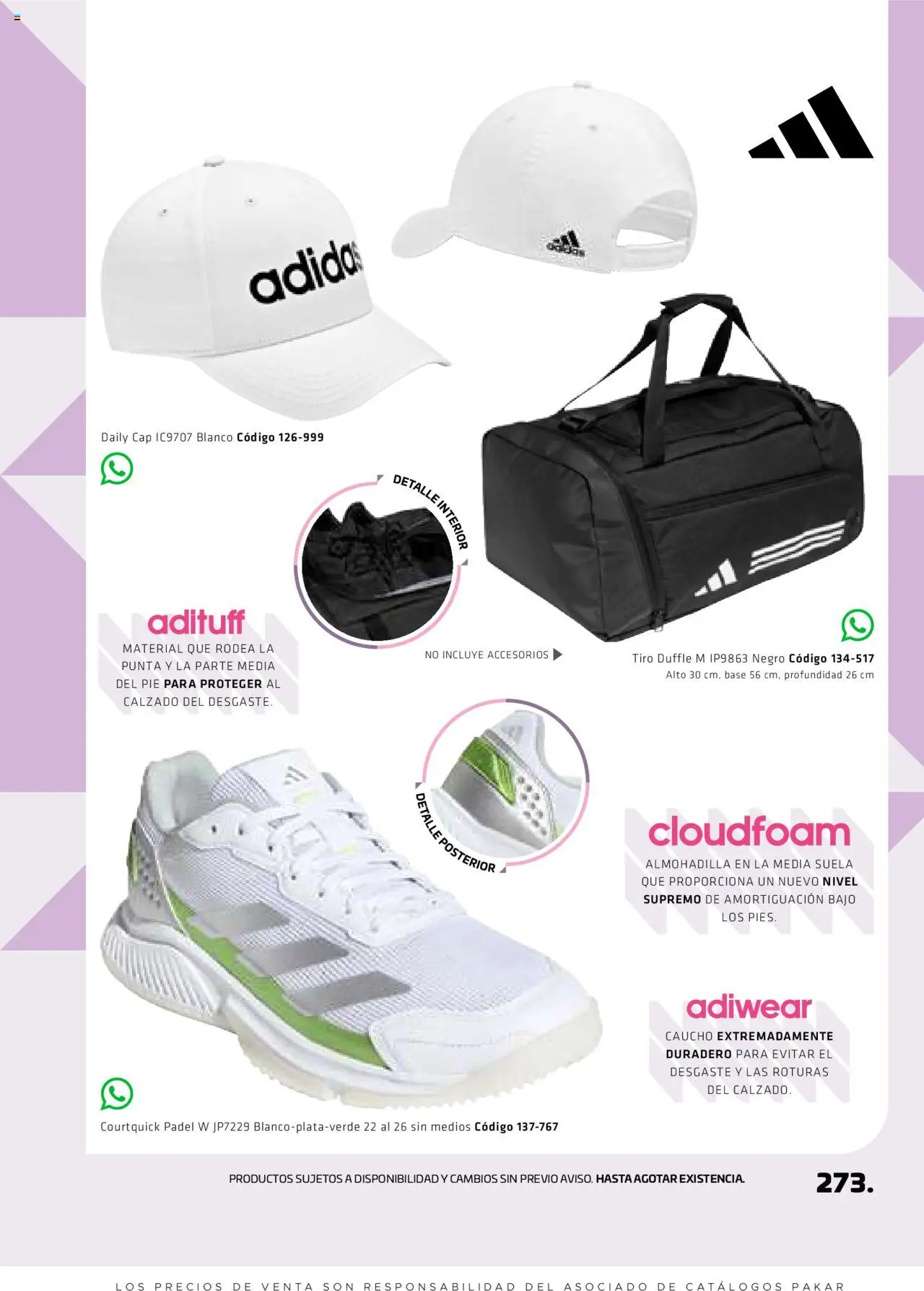 Nuevas ofertas de SC Pakar válidas en toda la República Mexicana desde el 29.08.2025. ¡Encuentra las mejores ofertas en SC Pakar - Catálogo Otoño Women! | Página: 273