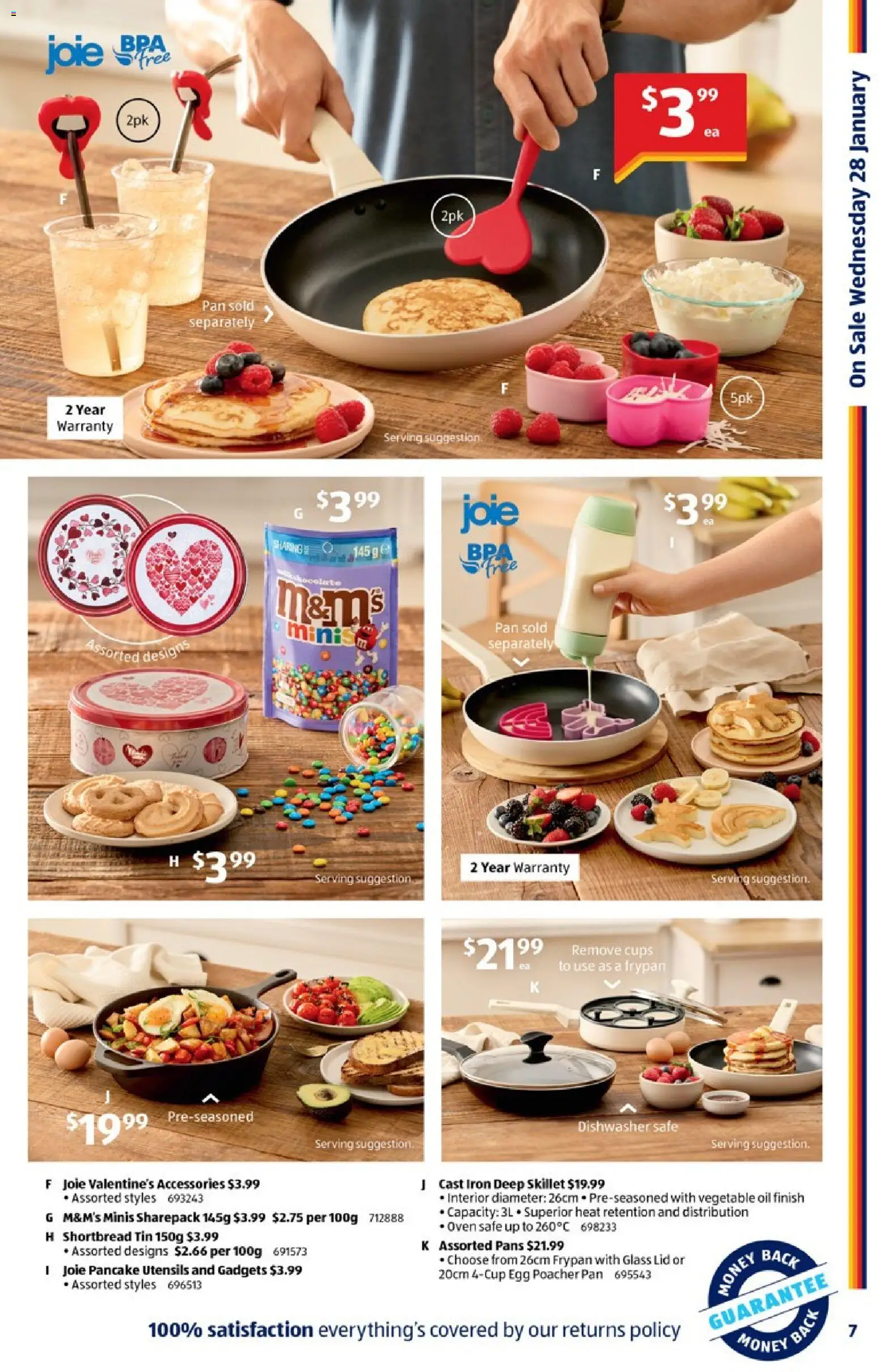 Aldi catalogue - valid from 28.01.2026 | Page: 7 | Products: Oil, Chocolate, Accessories, Iron