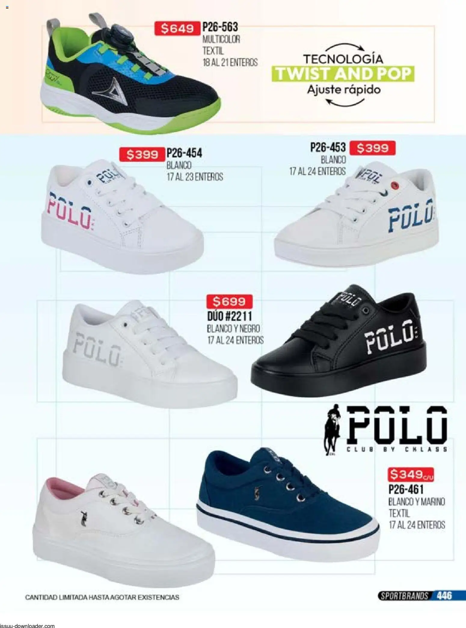 Nuevas ofertas de Cklass válidas en toda la República Mexicana desde el 31.10.2025. ¡Encuentra las mejores ofertas en Cklass catálogo Súper Rebajas Calzado! | Página: 447